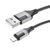Cablu Borofone BX101 Creator charging data cable iP (1m) [Black]